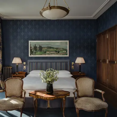 Les Trois Rois River Junior Suite Balcony 115 1403 2