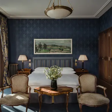 Les Trois Rois River Junior Suite Balcony 115 1403 2