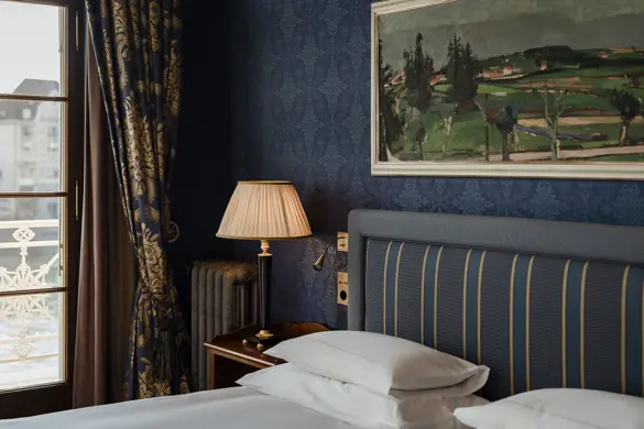 Les Trois Rois River Junior Suite Balcony 115 1400 2