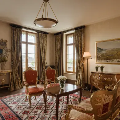 Les Trois Rois River Suite Balcony 222 1800 2